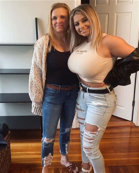 big tits blonde public